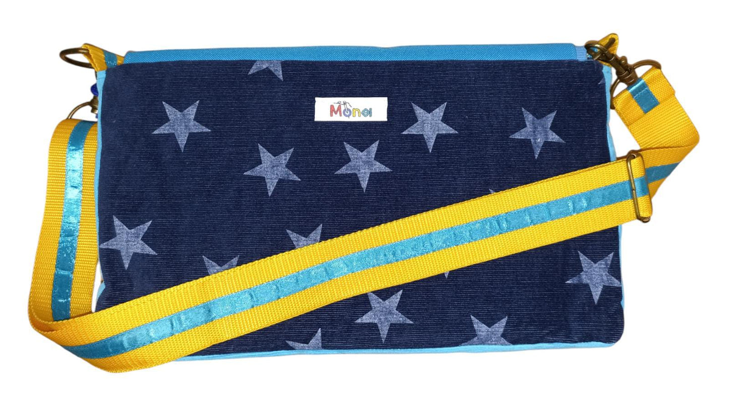 Blaue Tasche
