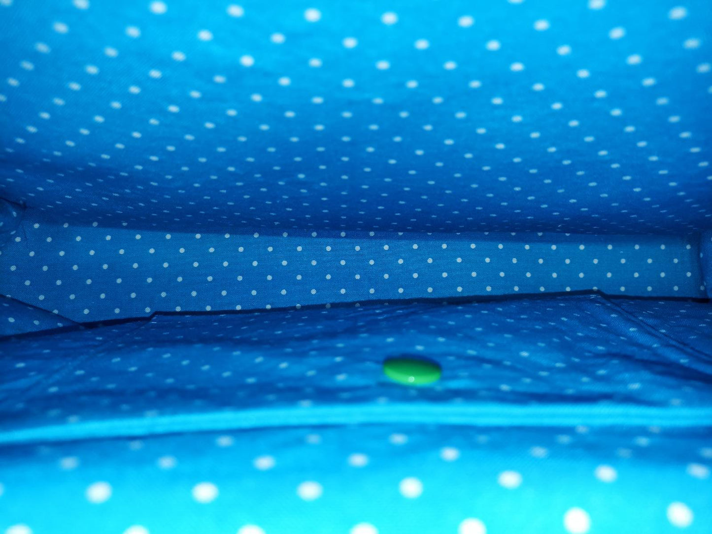 Blaue Tasche